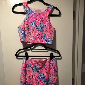 Lily Pulitzer two piece